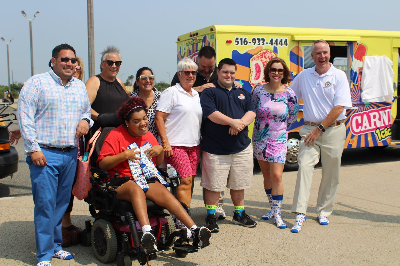 John’s Crazy Socks Donates 600 Socks to Camp Anchor for 50th Anniversary