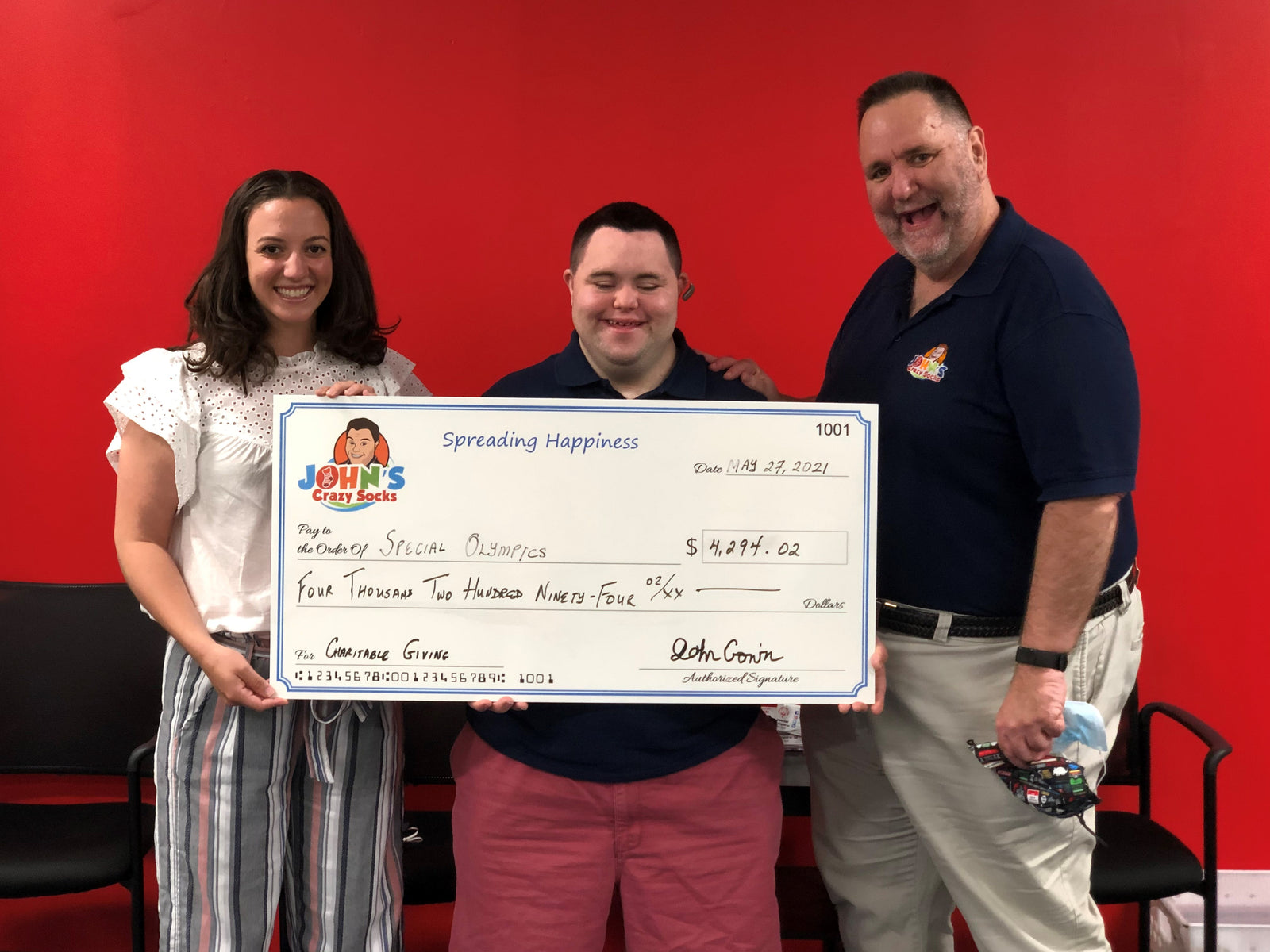 Giving Back Report for April 2021