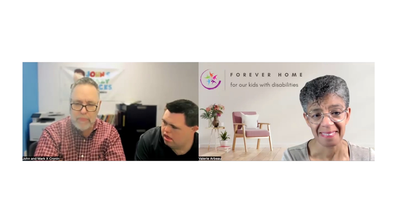John and Mark Cronin guest on the Forever Home for Our Kids with Disabilities podcast.