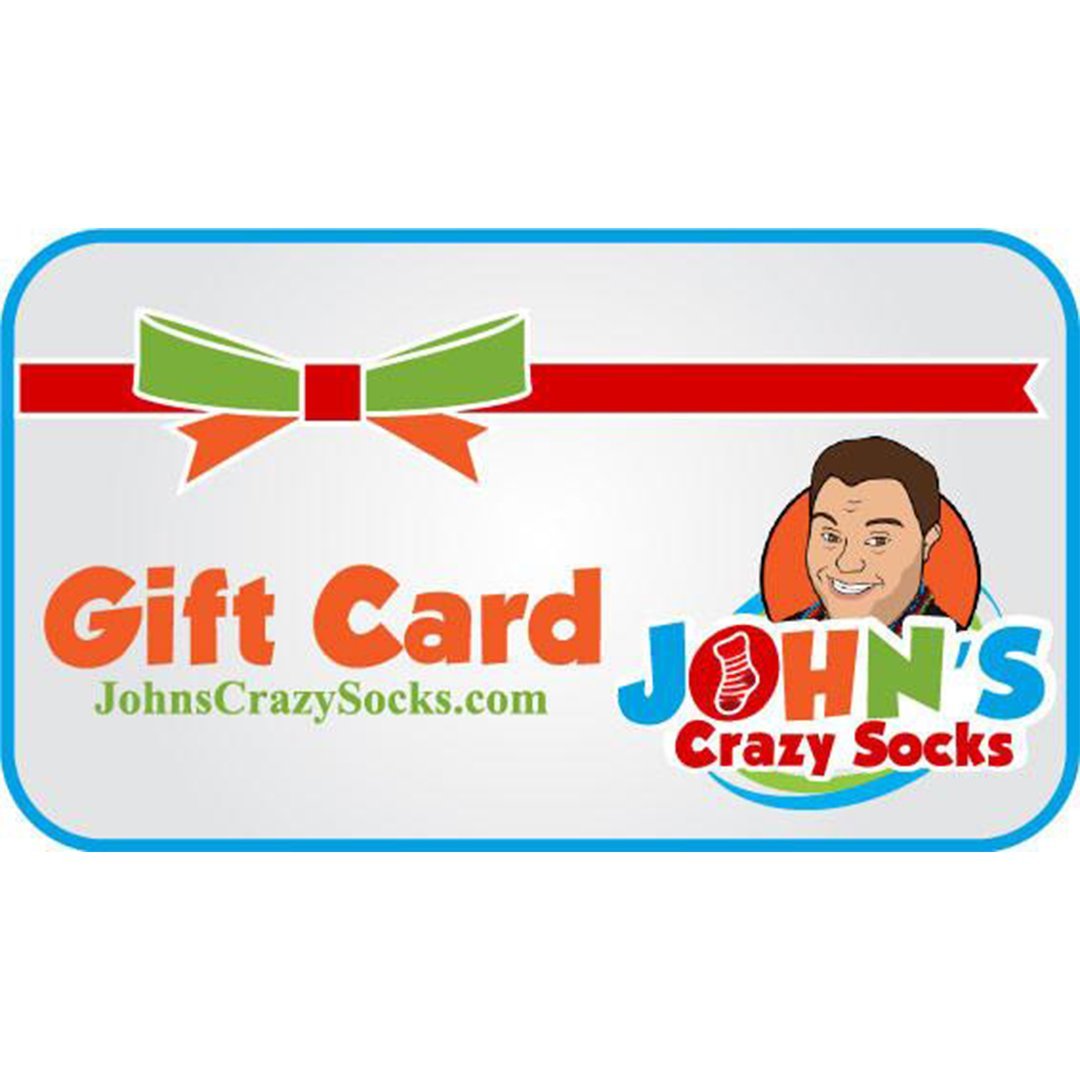 Last Minute Gift Ideas: Gift Cards from John’s Crazy Socks