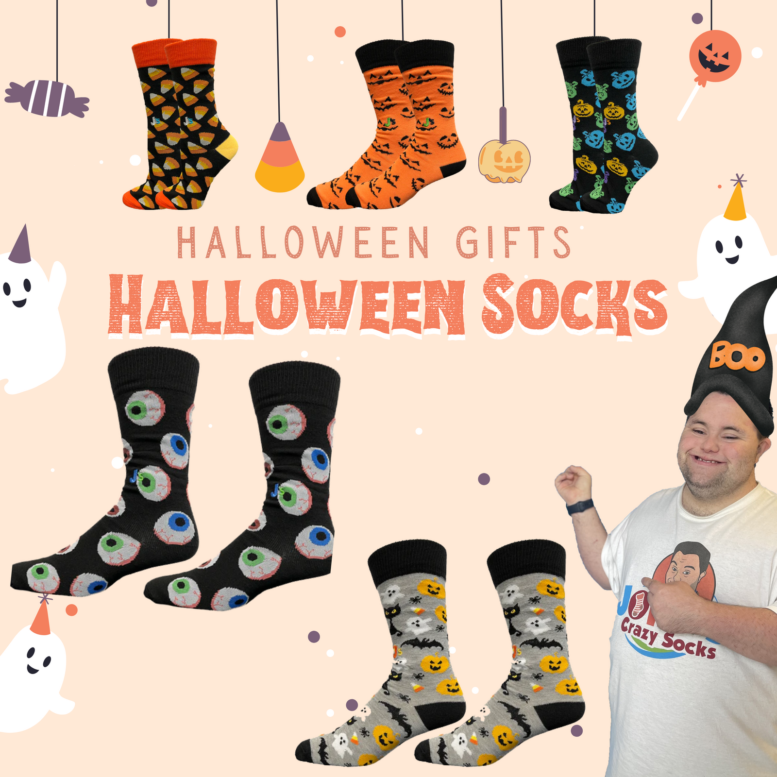 Halloween Gifts | Crazy Spooky Socks To Wear In October