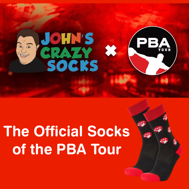 John’s Crazy Socks Joins the Professional Bowlers Association as Official Athletic Sock Partner