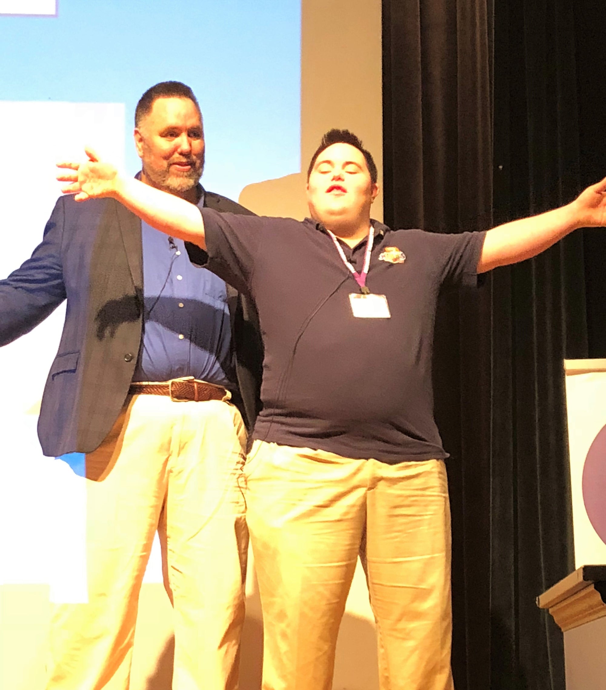 John and Mark X. Cronin Speak to Future Doctors at Holy Cross about Treating People with Intellectual Developmental Disabilities