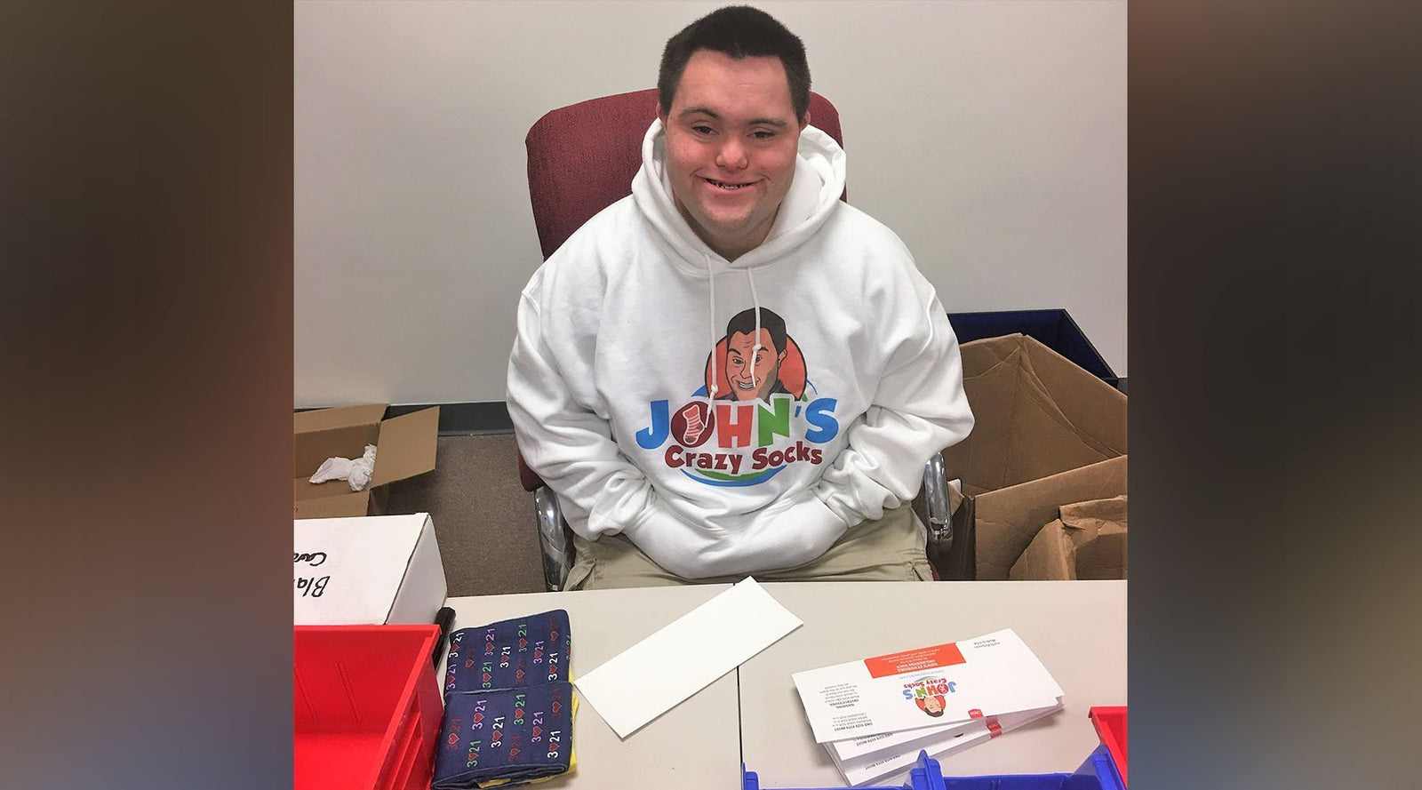 John of John's Crazy Socks