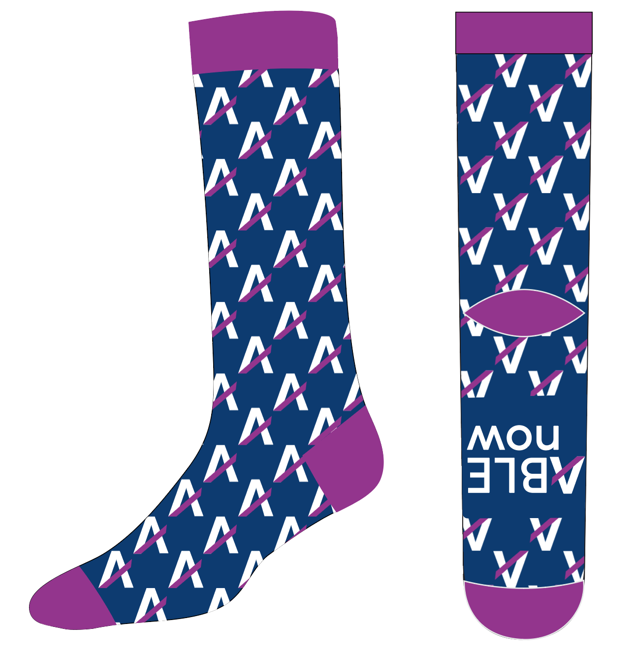 John’s Crazy Socks Helps the Virginia ABLEnow Program Spread Happiness