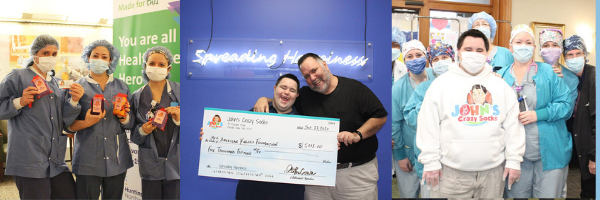 12 Days of Giving: John’s Crazy Socks Supports the American Nurses Foundation