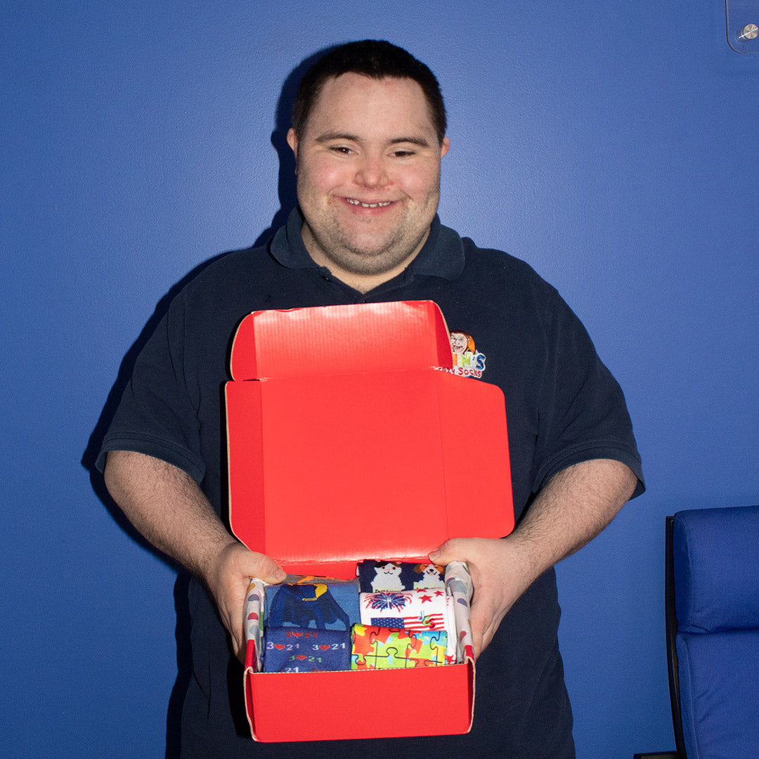 John Spreads Happiness by Sending President Biden Dog-themed Socks