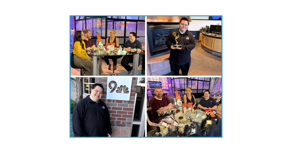 A collage of John on the Colorado & Company set.