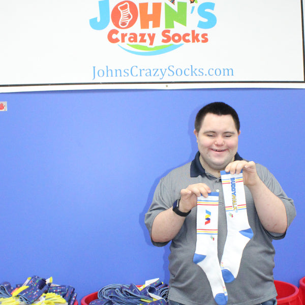 John’s Crazy Socks Releases Buddy Walk® Socks to Support the National Down Syndrome Society
