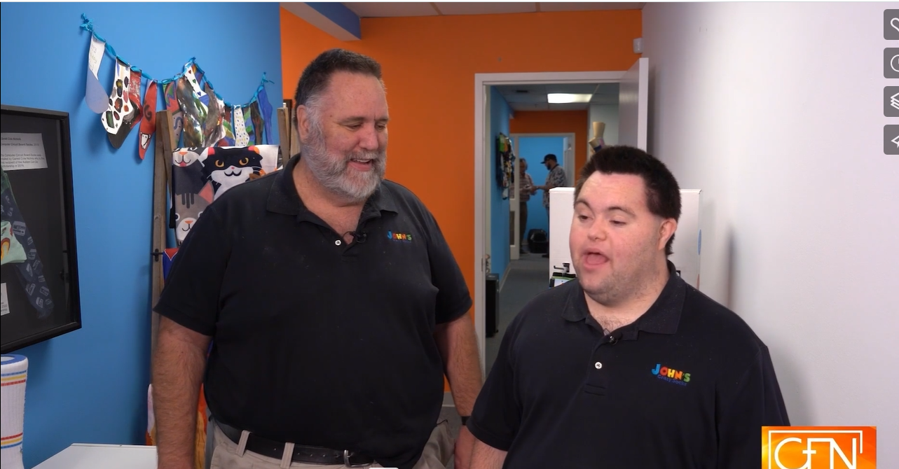 Beautiful Television Profile of John's Crazy Socks