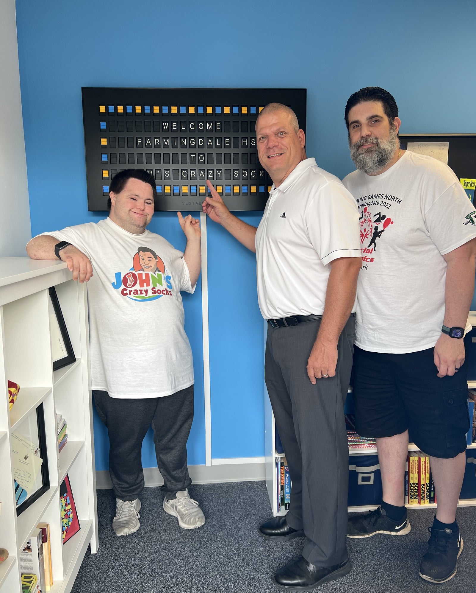 John’s Crazy Socks to Host Farmingdale Schools Work Groups and Tours