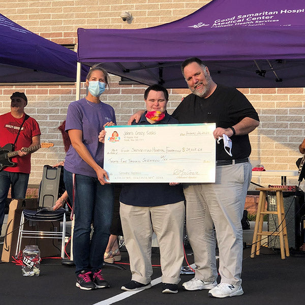 Good Samaritan Hospital to Honor John’s Crazy Socks at their Stronger Together Benefit