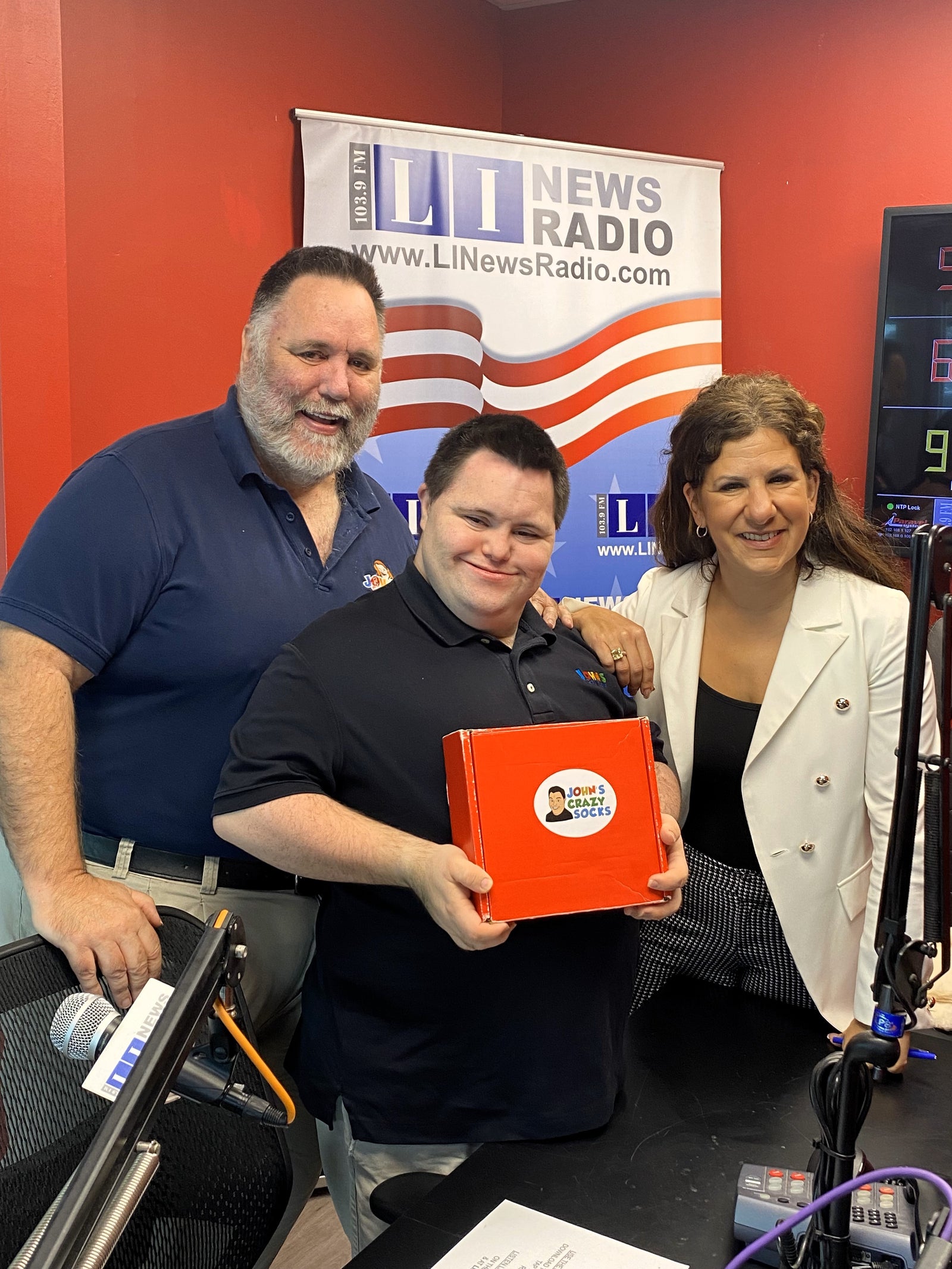 John and Mark X. Cronin from John’s Crazy Socks Appear on the Big Picture Radio Show