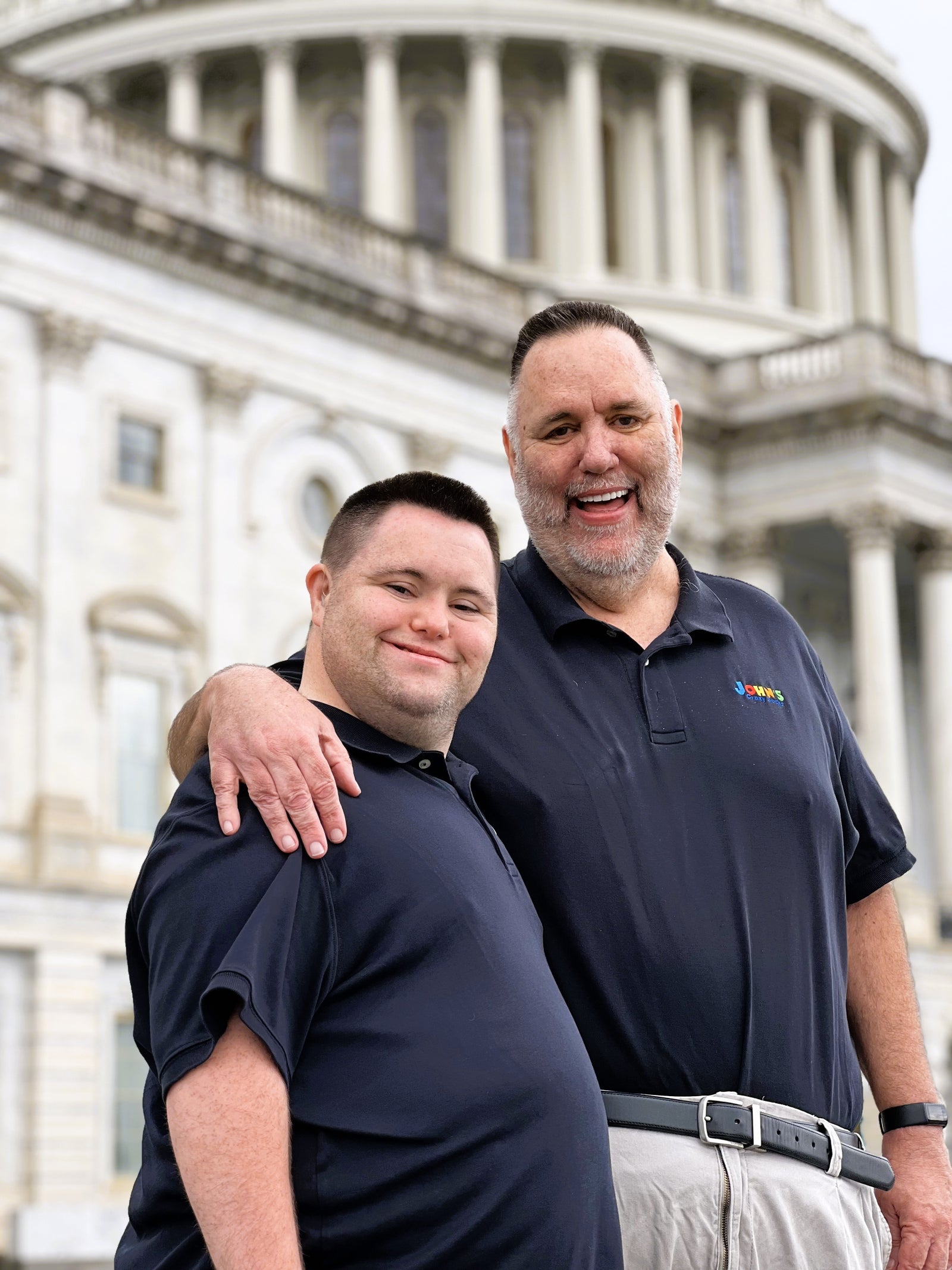 John and Mark Go to Washington D.C. to Advocate for People with Differing Abilities