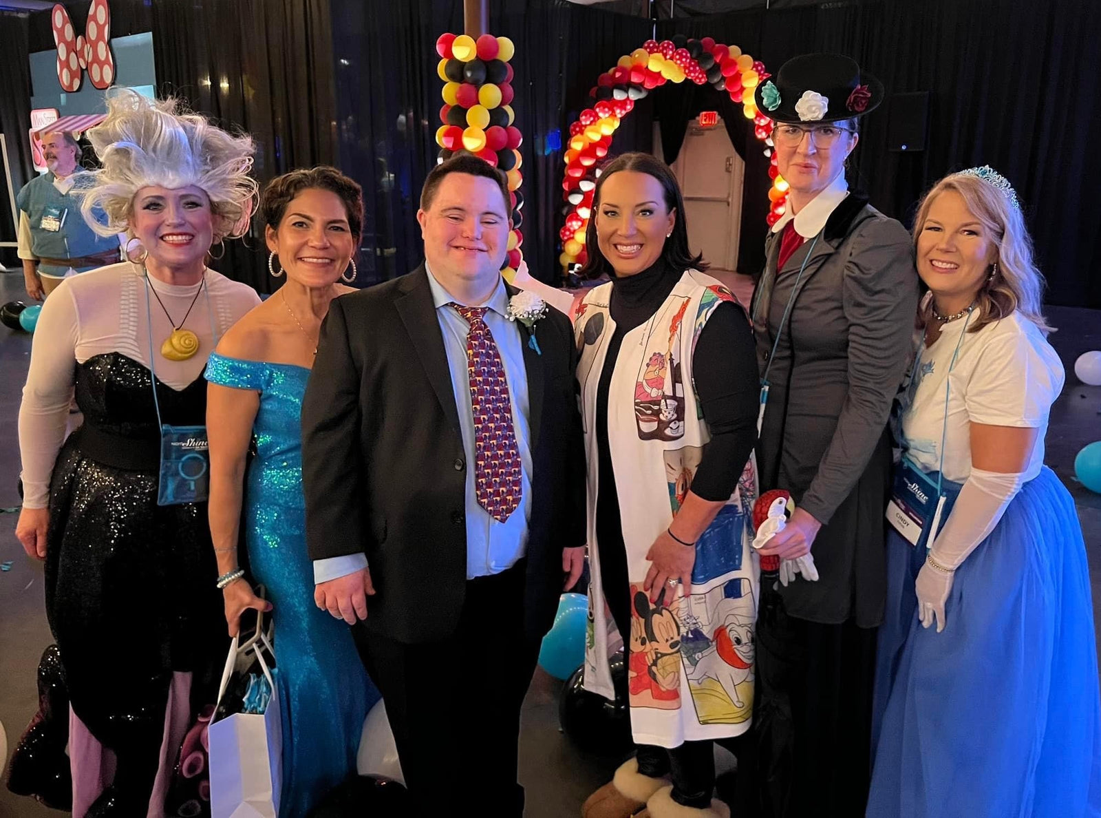 John Cronin from John’s Crazy Socks Celebrates the Night to Shine Prom in Kershaw, South Carolina