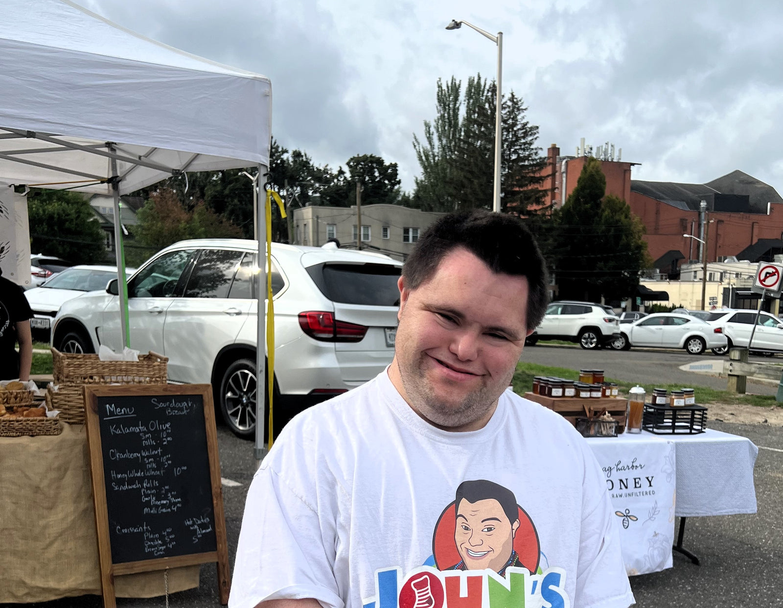 John and His Mom Make a Trip to the Farmer’s Market