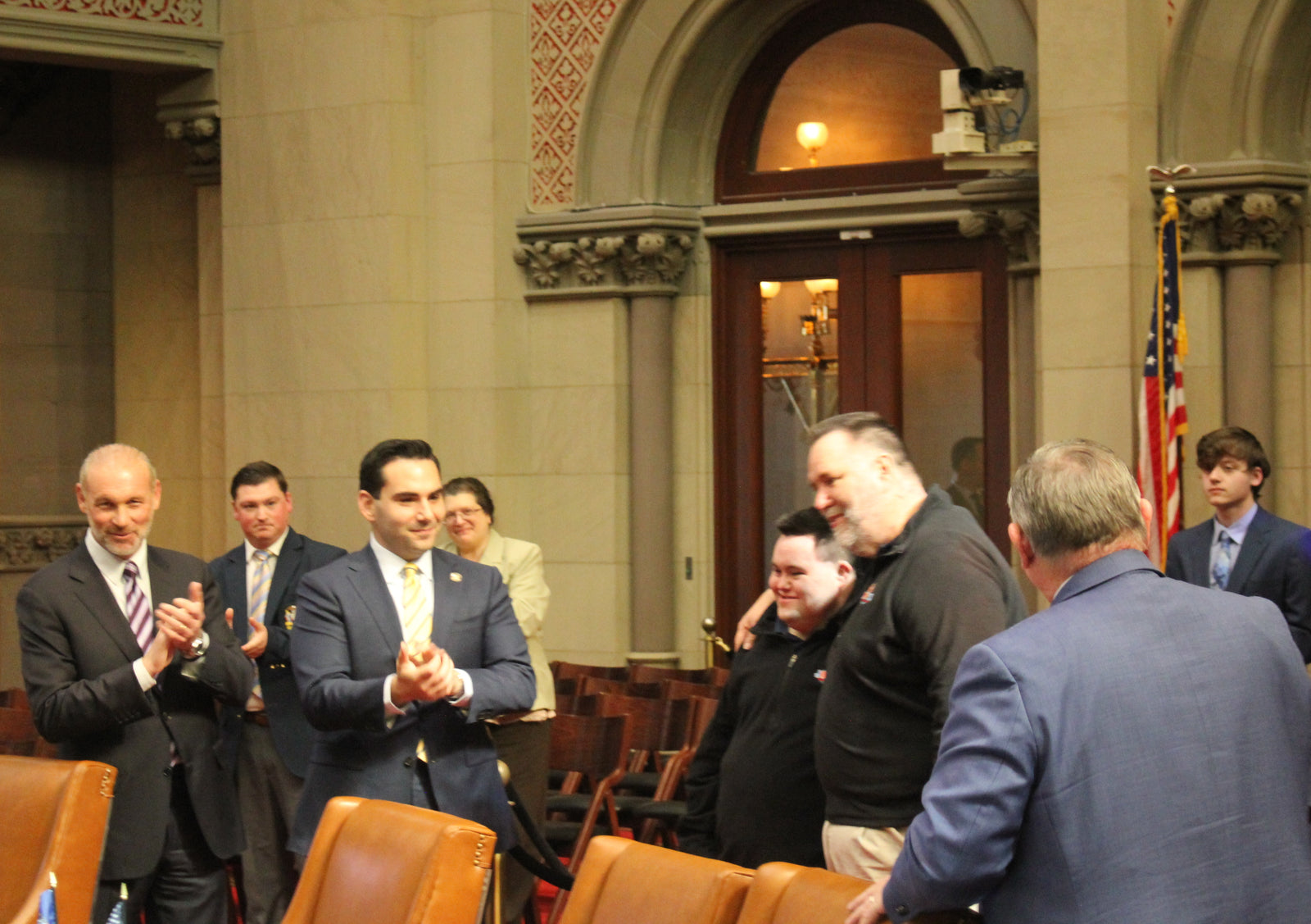 John Cronin and John’s Crazy Socks Honored by the New York State Legislature