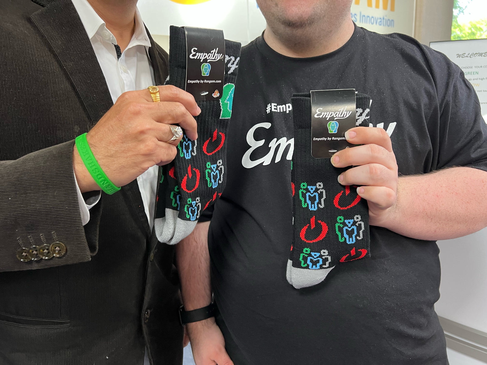 Case Study: John’s Crazy Socks Creates Custom Socks for Rangam