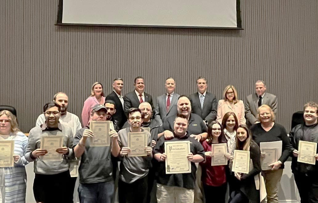 The Town of Huntington Honors John’s Crazy Socks