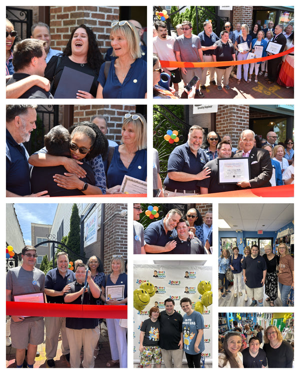 We Cut the Ribbon and Huntington Showed Up! - John's Crazy Socks