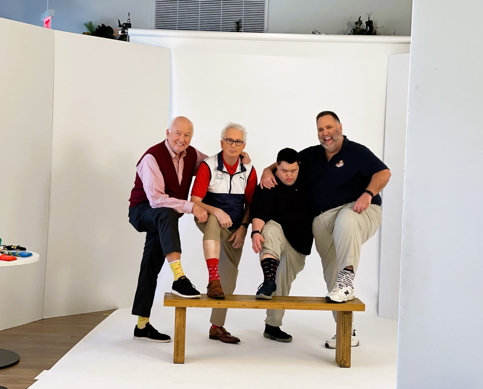 John and Mark Visit Jim McCann at 1-800 Flowers Headquarters