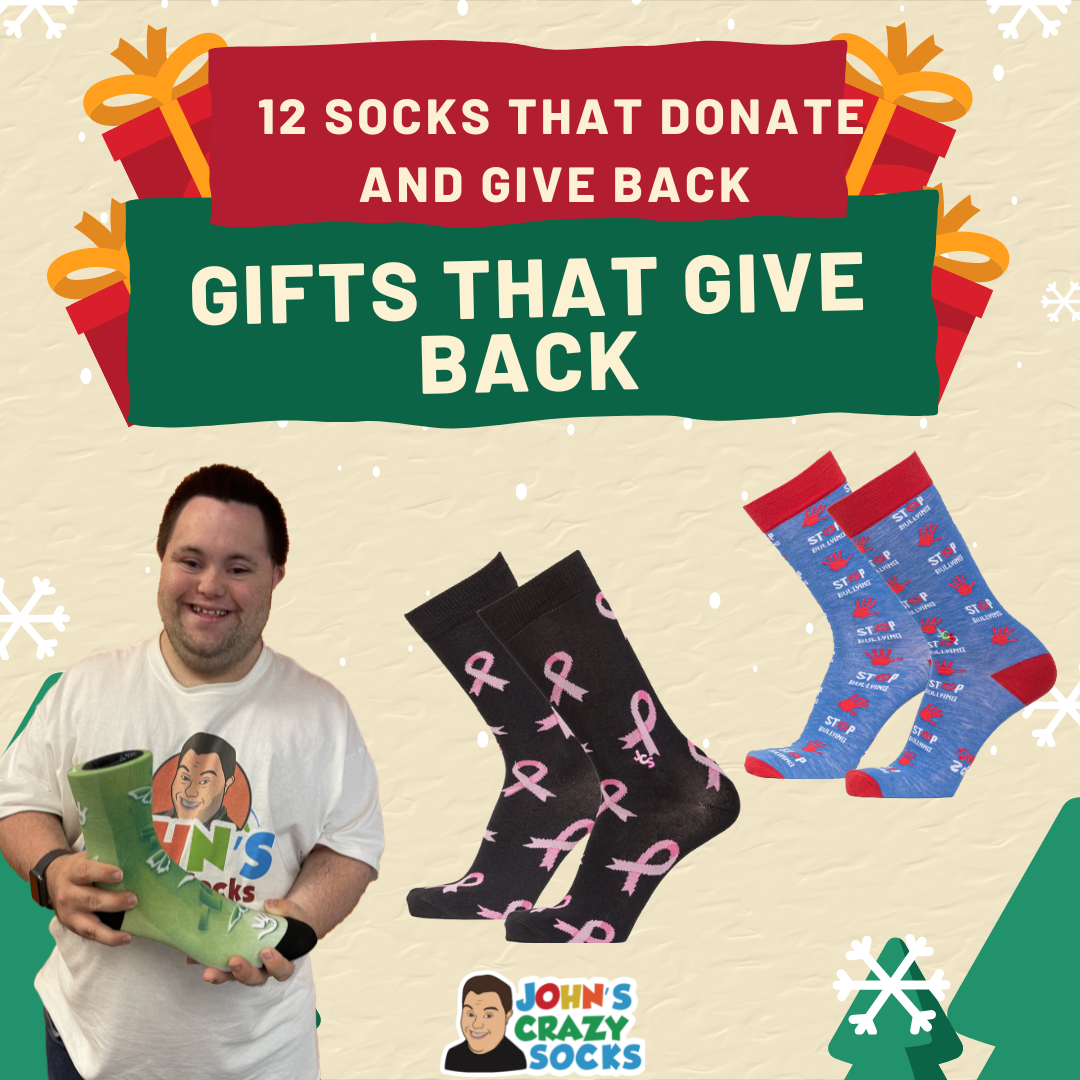 12 Socks That Donate And Give Back | Gifts That Give Back