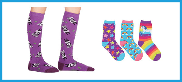 Fun Socks For Kids | Funny Socks For Kids