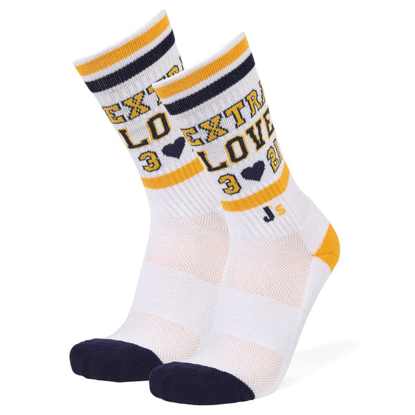 JSF x Manhattan Records キャップ ソックス 2点セット Extra Love 3💛21 Crew Socks - John's Crazy Socks