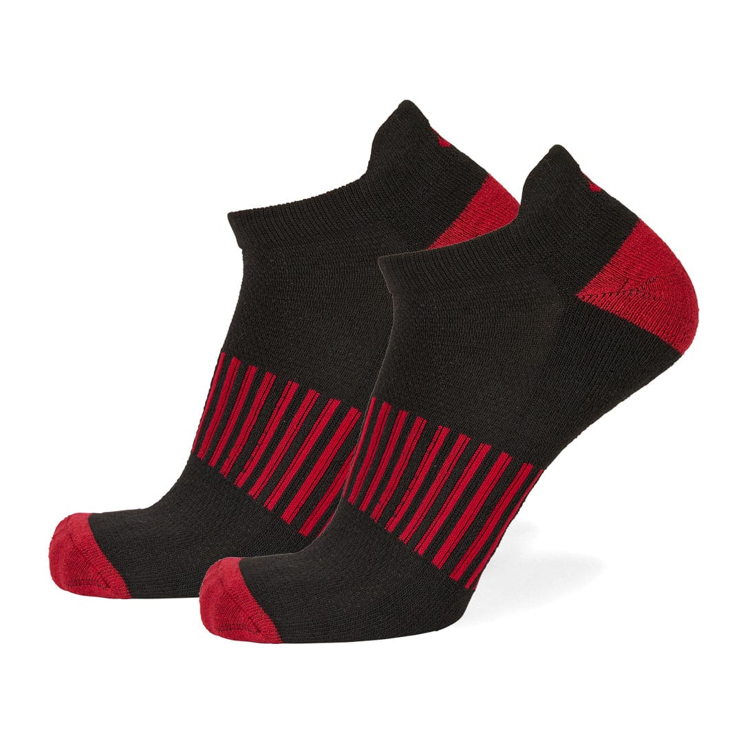 Athletic No Show 5 Pack - Black/Assorted