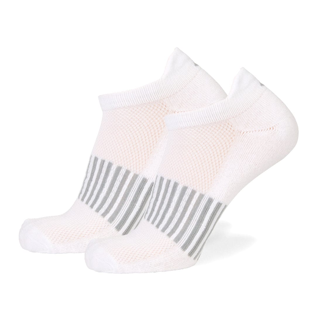 Athletic No Show 5 Pack - Black/White/Grey