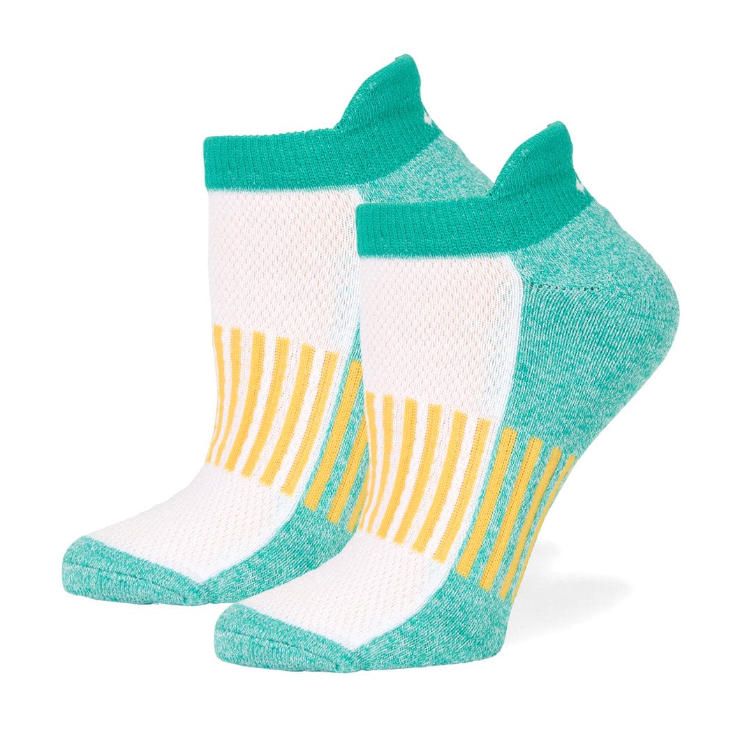 Athletic No Show 5 Pack - White/Assorted