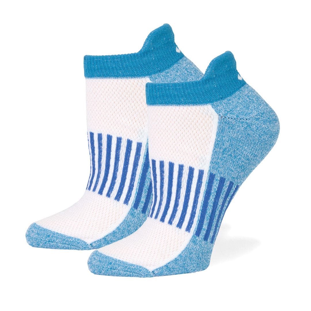 Athletic No Show 5 Pack - White/Assorted