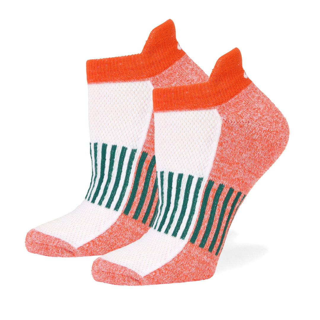 Athletic No Show 5 Pack - White/Assorted