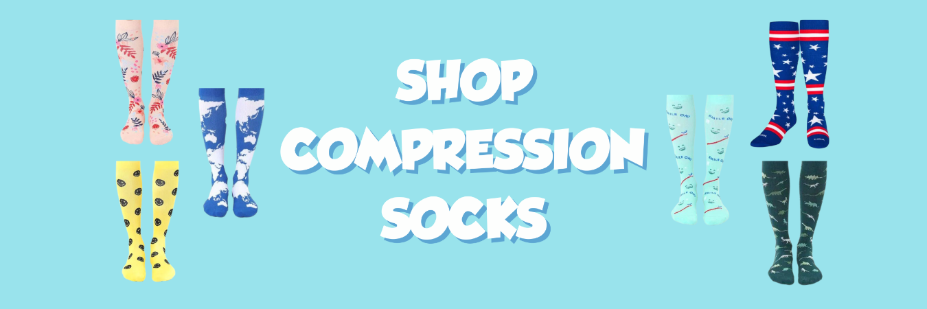 Cute compression socks