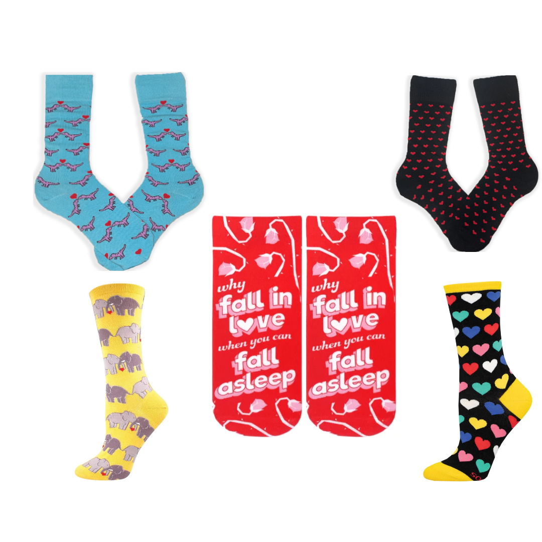 Step into Love: 5 Valentine's Day Socks to Warm Your Heart - John's ...