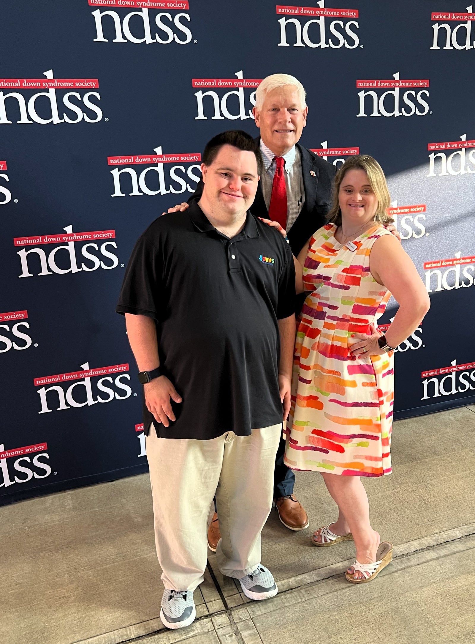 John and Mark Attend the Caring with Congress Reception Held by the National Down Syndrome Society