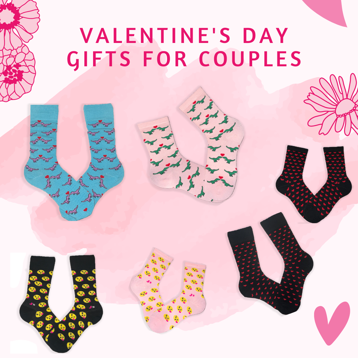 Valentine's Day Gifts For Couples | Crazy Socks
