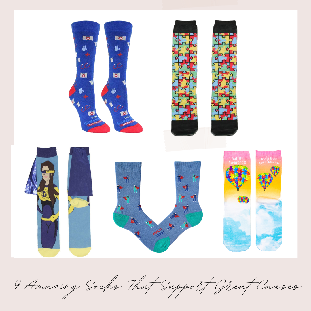 9 Amazing Socks That Support Great Causes — Charitable Gift Ideas 2021