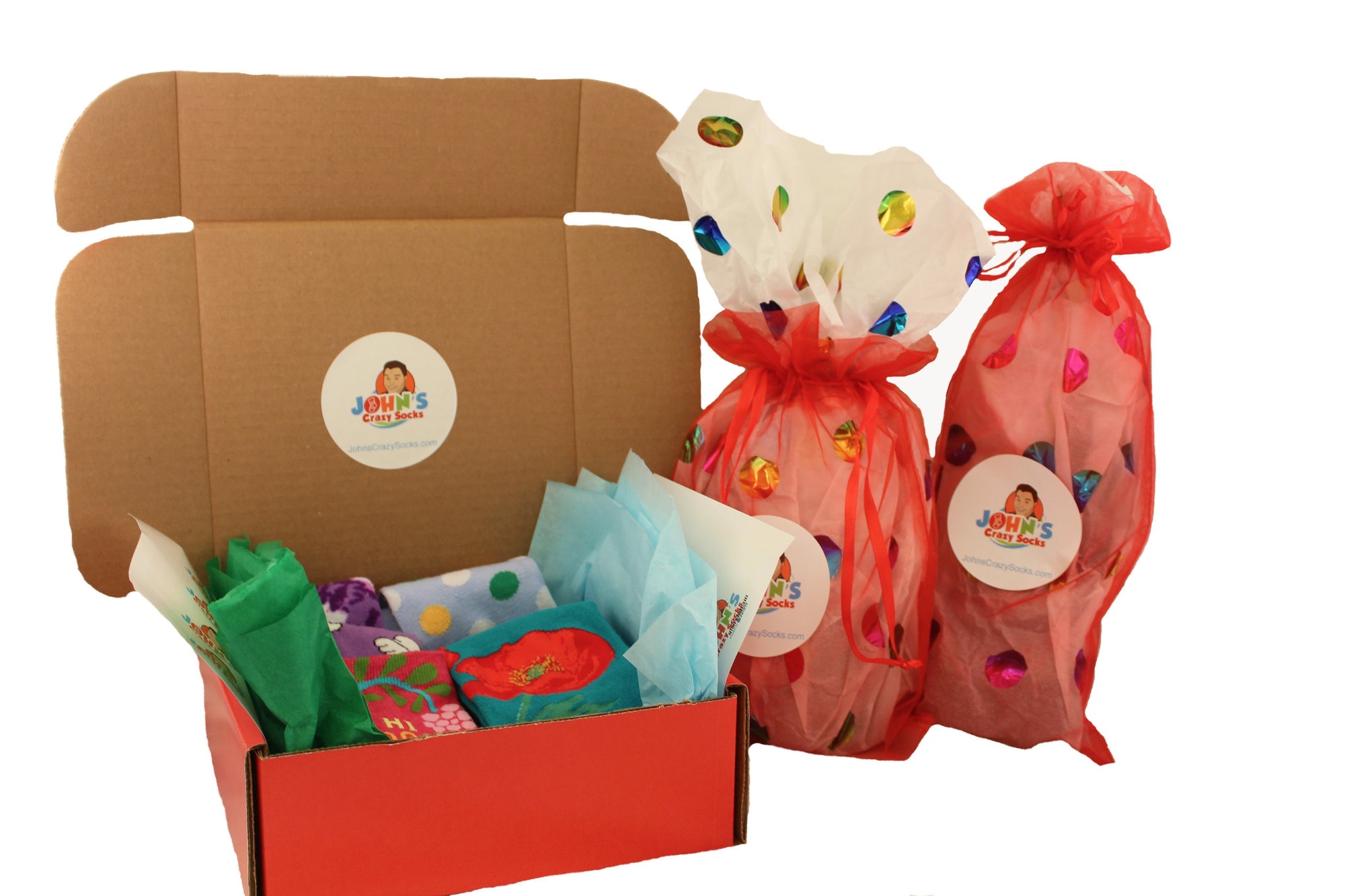 John’s Crazy Socks Introduces Gift Wrapping Options