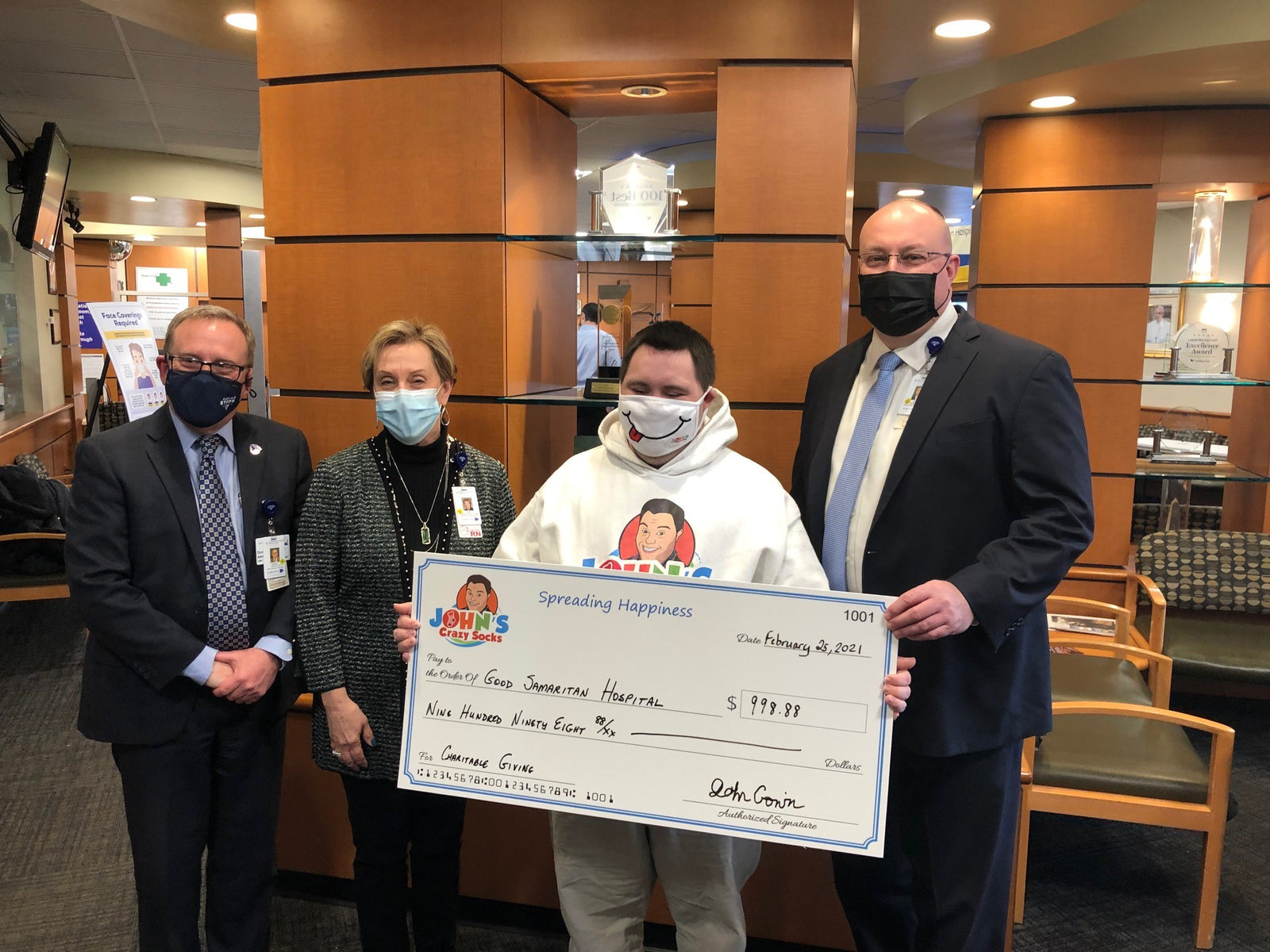 Giving Back Report for February 2021