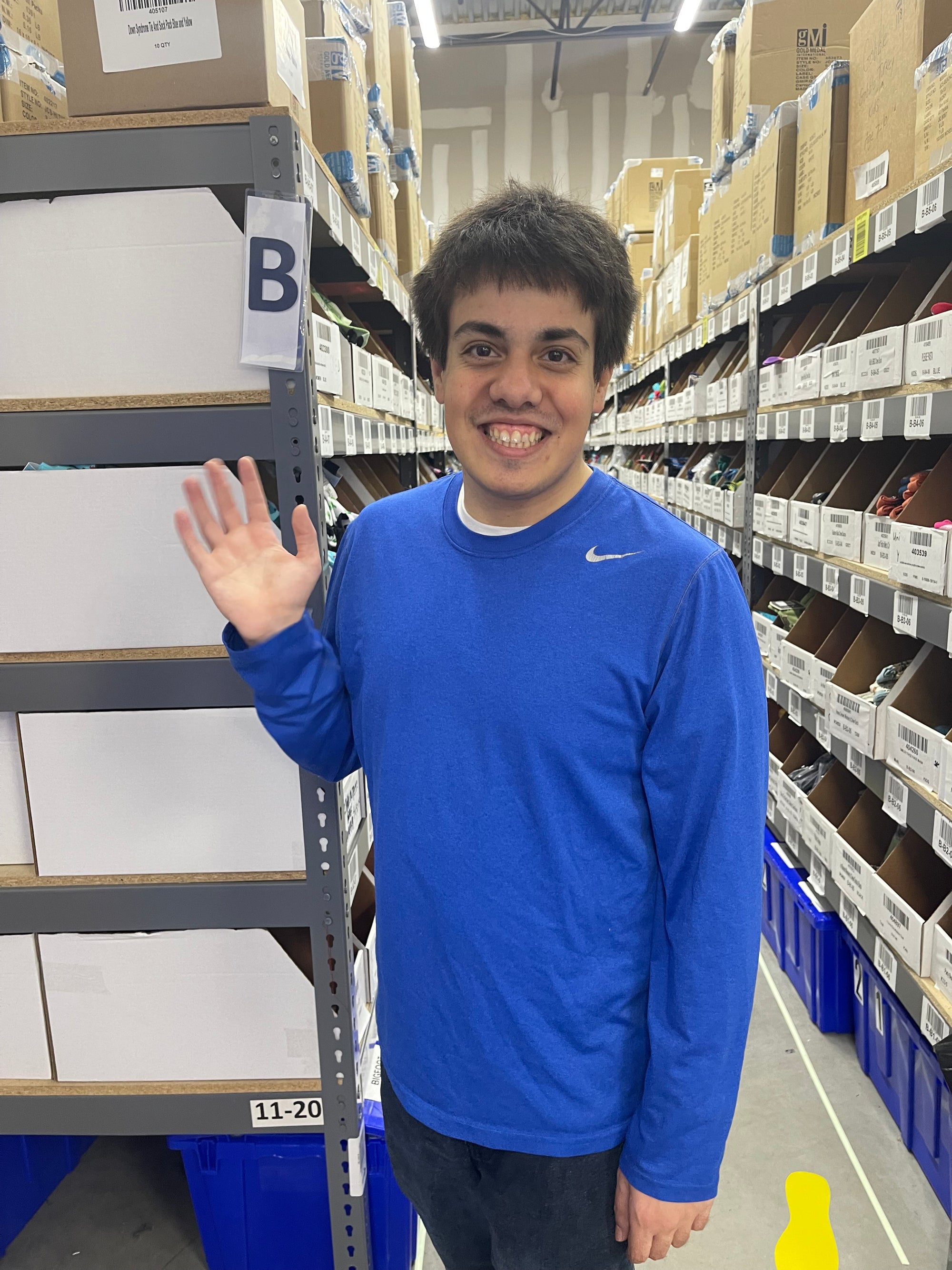 Meet the Happiest Employee at John’s Crazy Socks – John B.