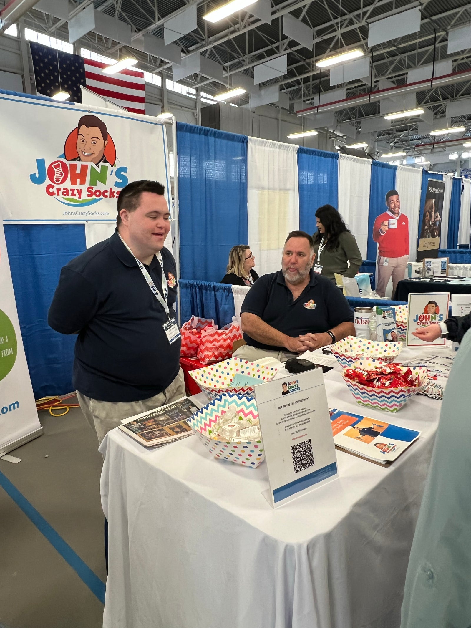 John’s Crazy Socks Attends the HIA Trade Show