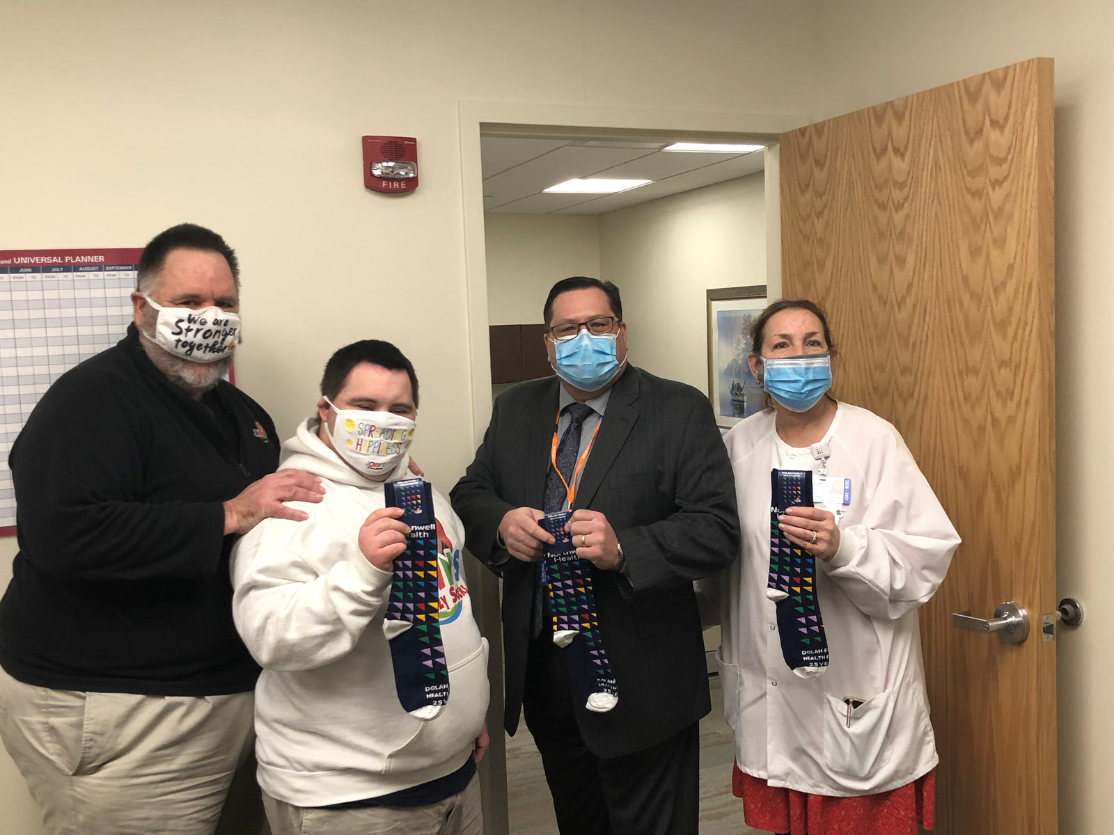 John’s Crazy Socks Makes Custom Socks for the Dolan Family Health Center