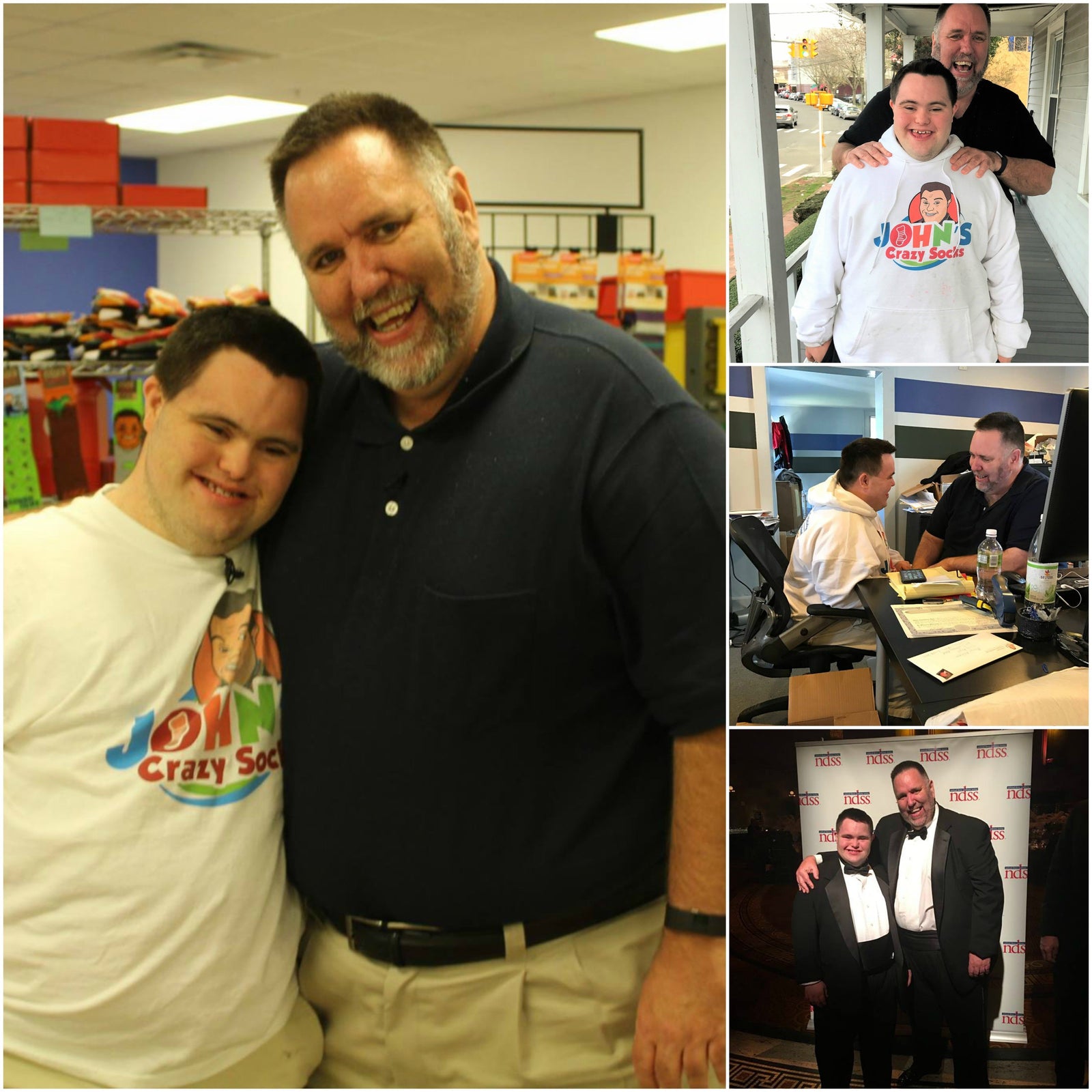 John's Dad Tells the Story of John's Crazy Socks