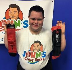 John’s Crazy Socks Introduces Law Syndrome Socks in a Joint Project with the National Down Syndrome Society