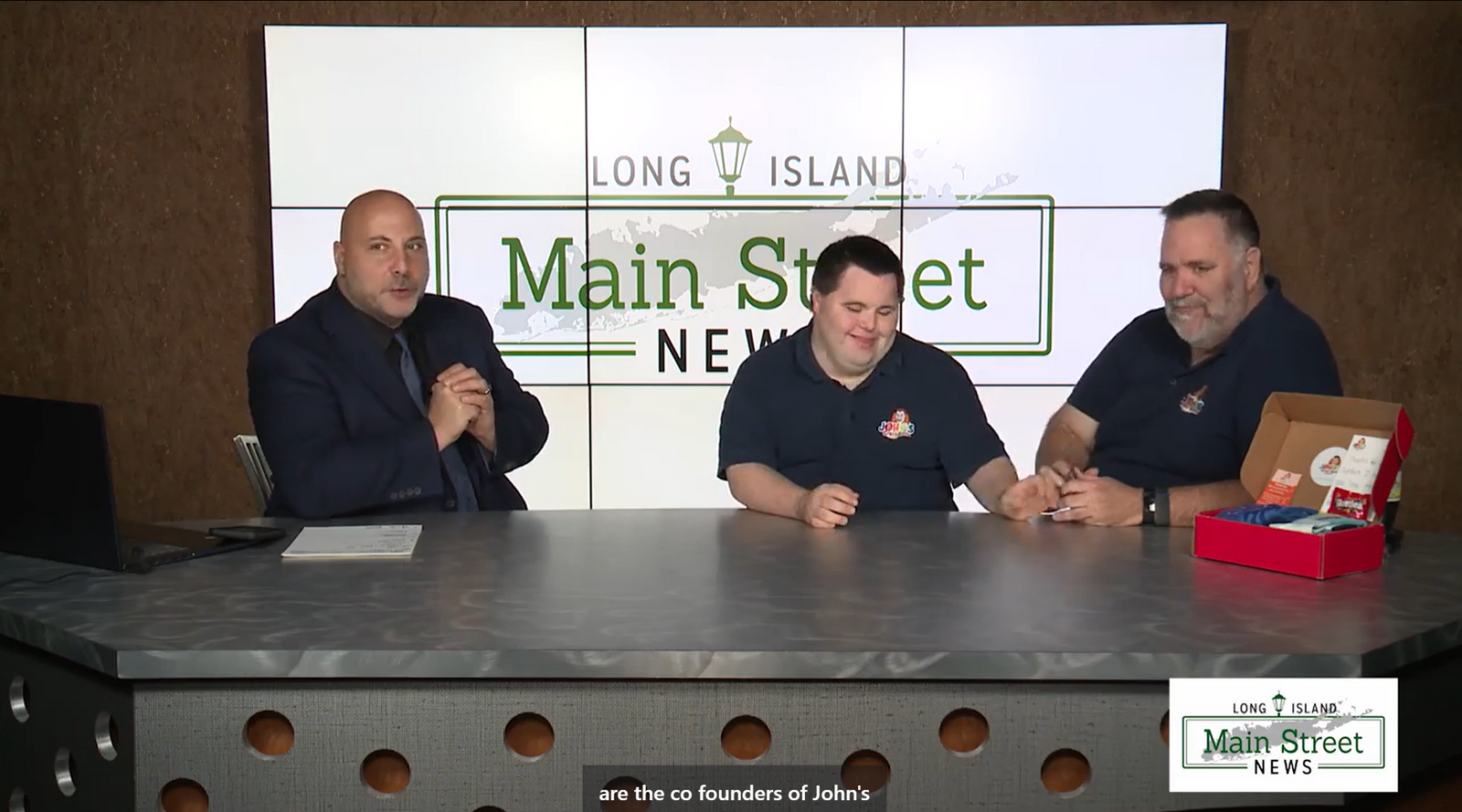 Mark and John Cronin, Co-Founders of John’s Crazy Socks, Appear on Main Street News