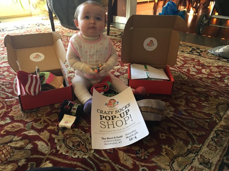 Rocking the Socks for Makenzie: A Special Giving Back Report