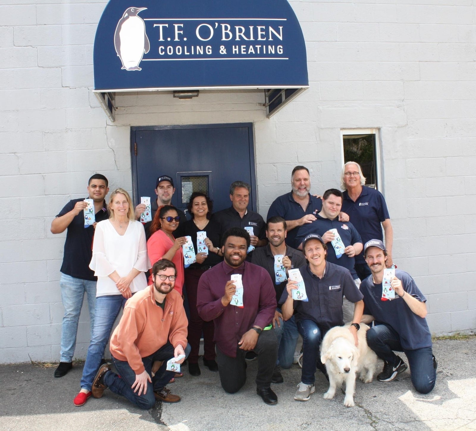 Case Study: John’s Crazy Socks Creates Custom Socks for T.F. O’Brien Cooling & Heating