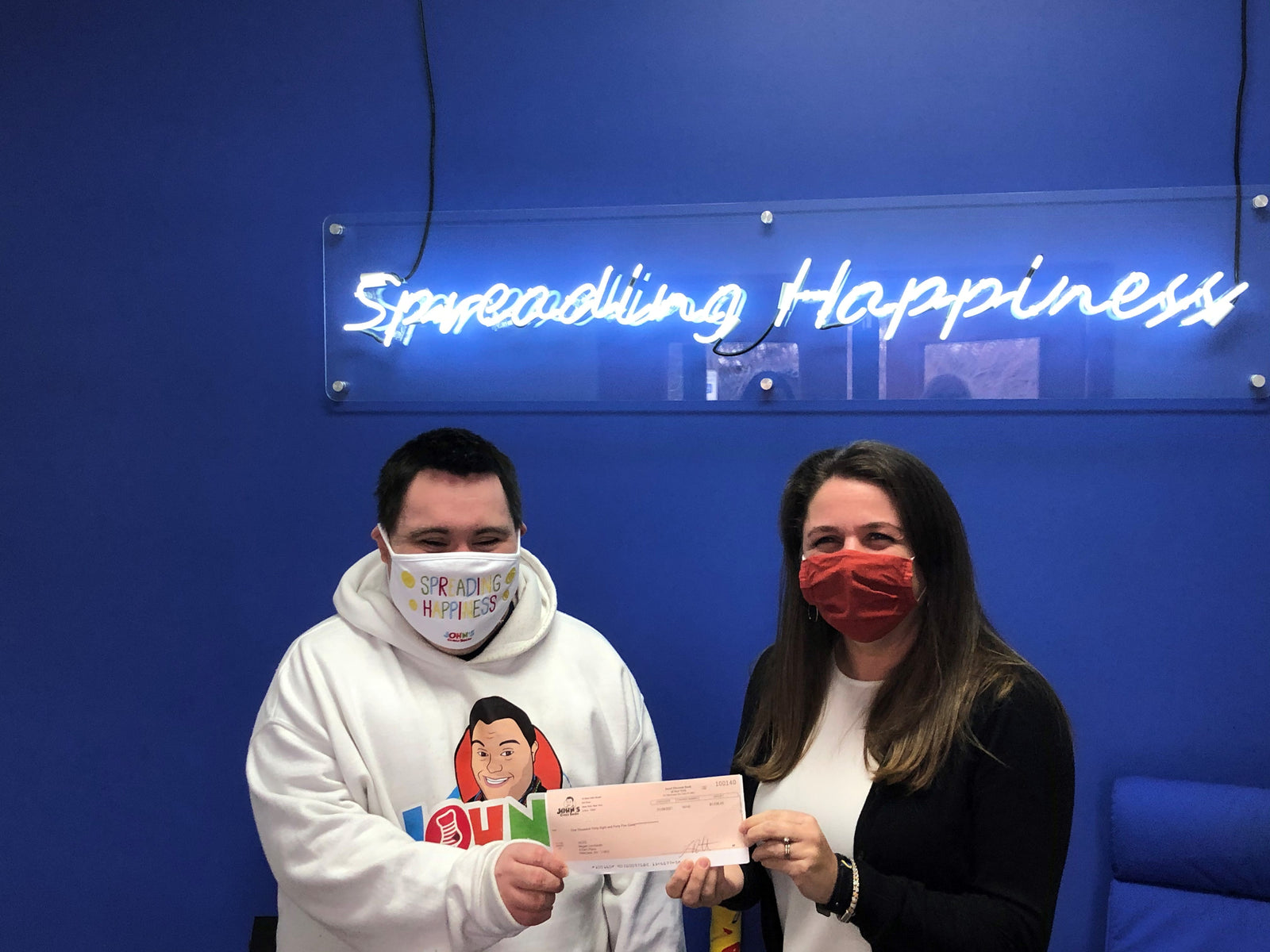 John Hosts Visit from ACDS, a Favorite Charity Partner