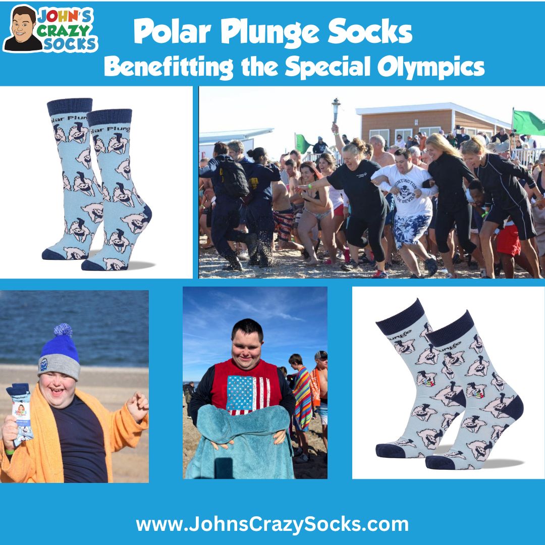 Polar Plunge Socks that Support the Special Olympics